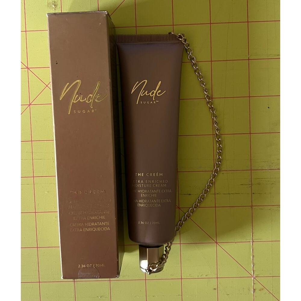 Nude Sugar the Cream , 2.3 oz travel size with chain NEW IN BOX